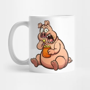 Greedy pig Mug